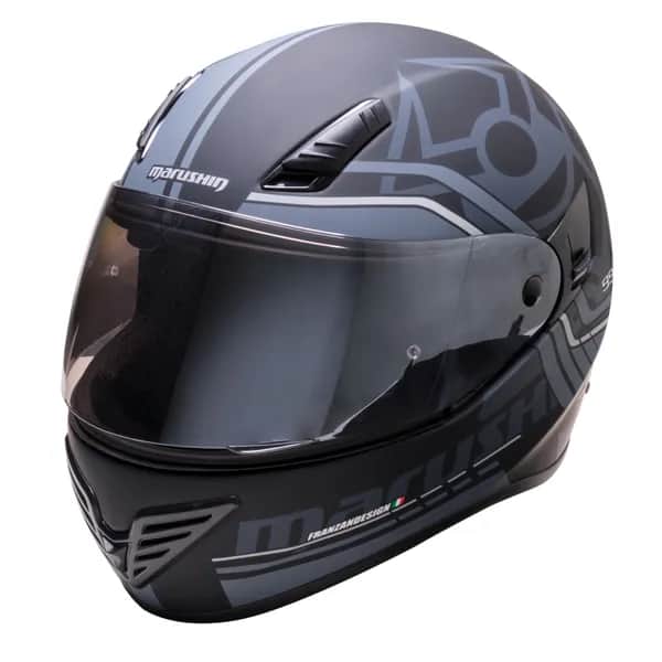 Marushin FullFace 999 RS Comfort, Laser matt black XL