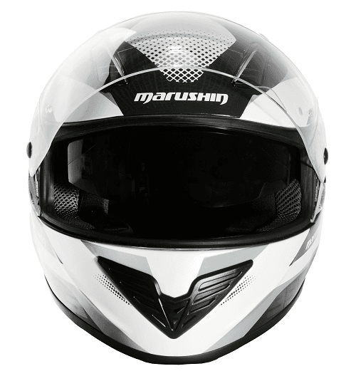 Marushin FullFace 999 RS Comfort, Space white/grey M