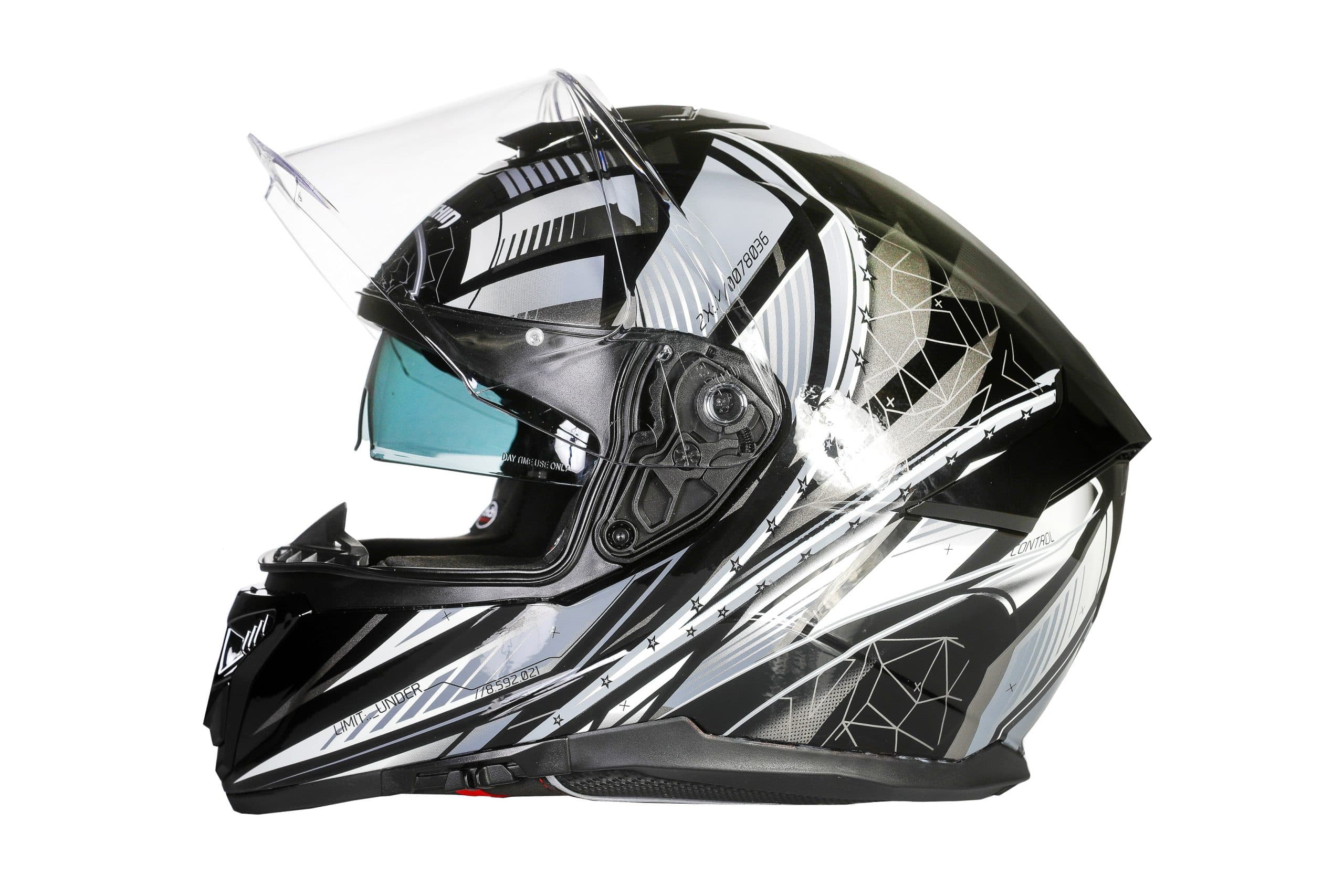 Marushin FullFace Zodiac decor black grey  XXL