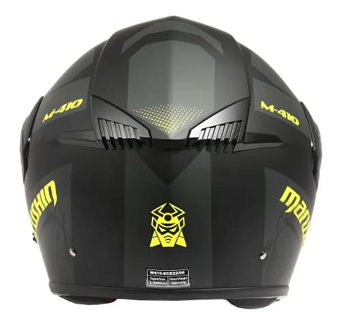 Marushin FlipUp M-410 Loop Black Fluo Yellow S 5