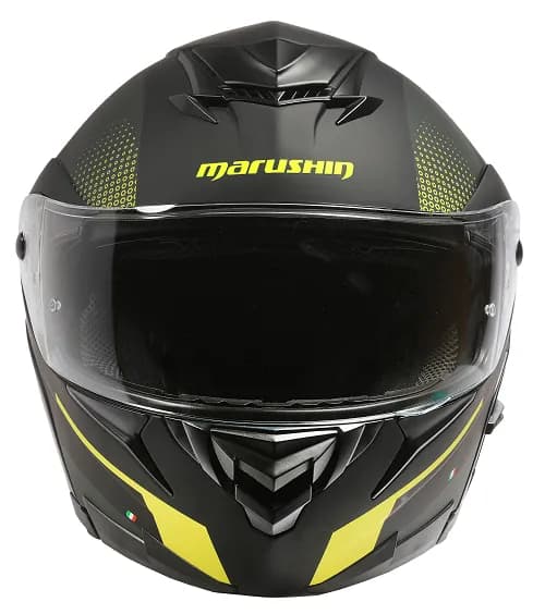 Marushin FlipUp M-410 Loop Black Fluo Yellow XL 4