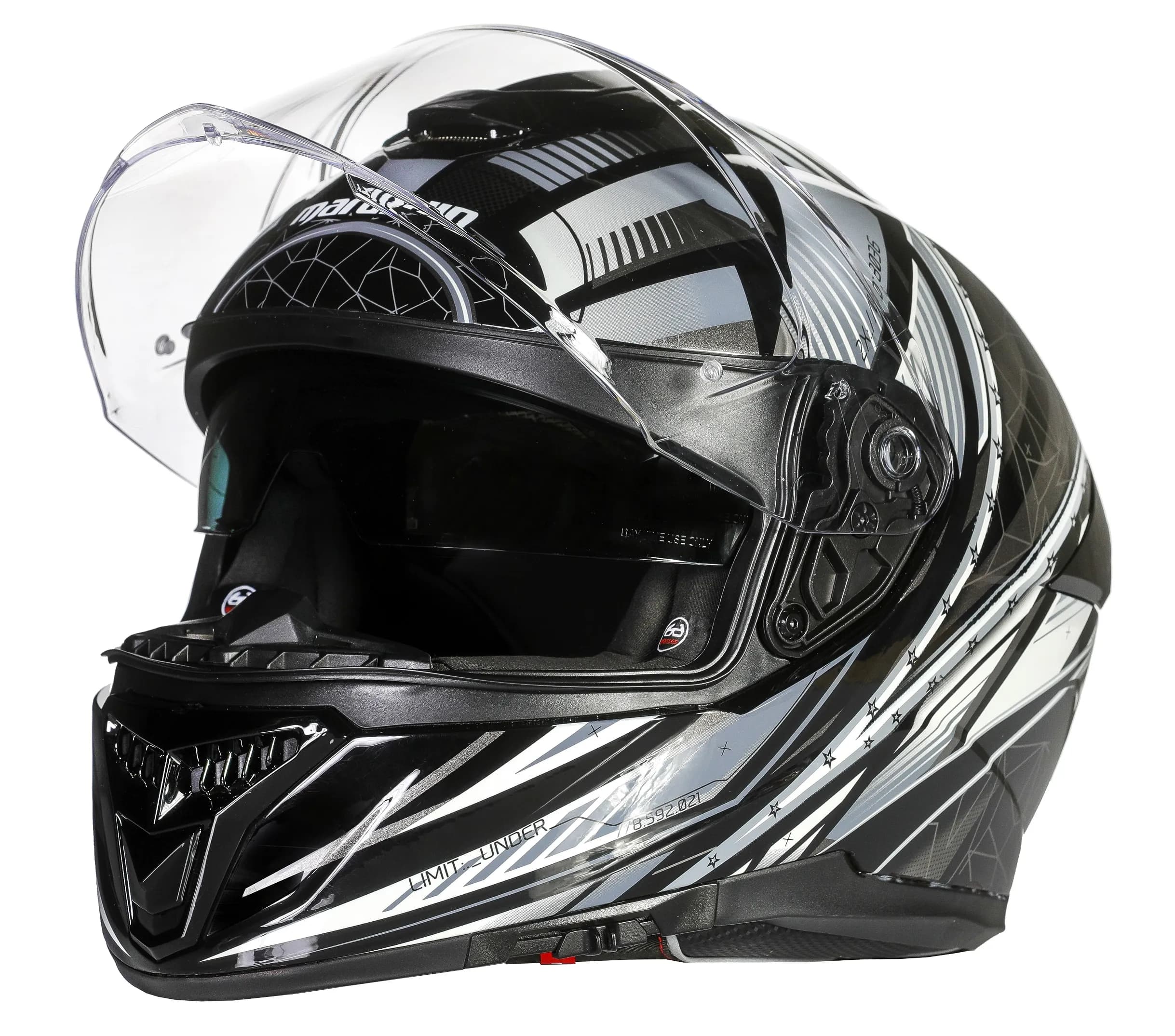 Marushin FullFace Zodiac decor black grey  M 3