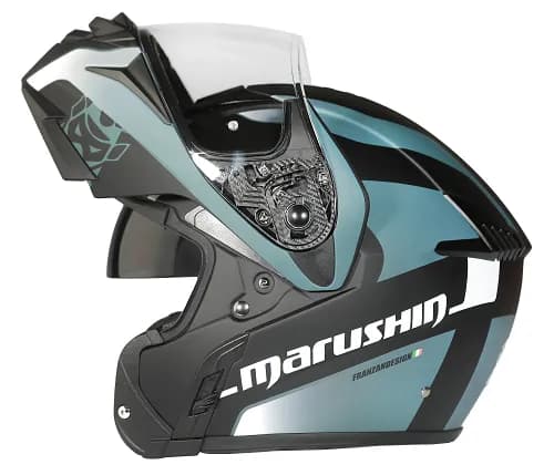 Marushin FlipUp M-410 Guardian black/grey/white M 2