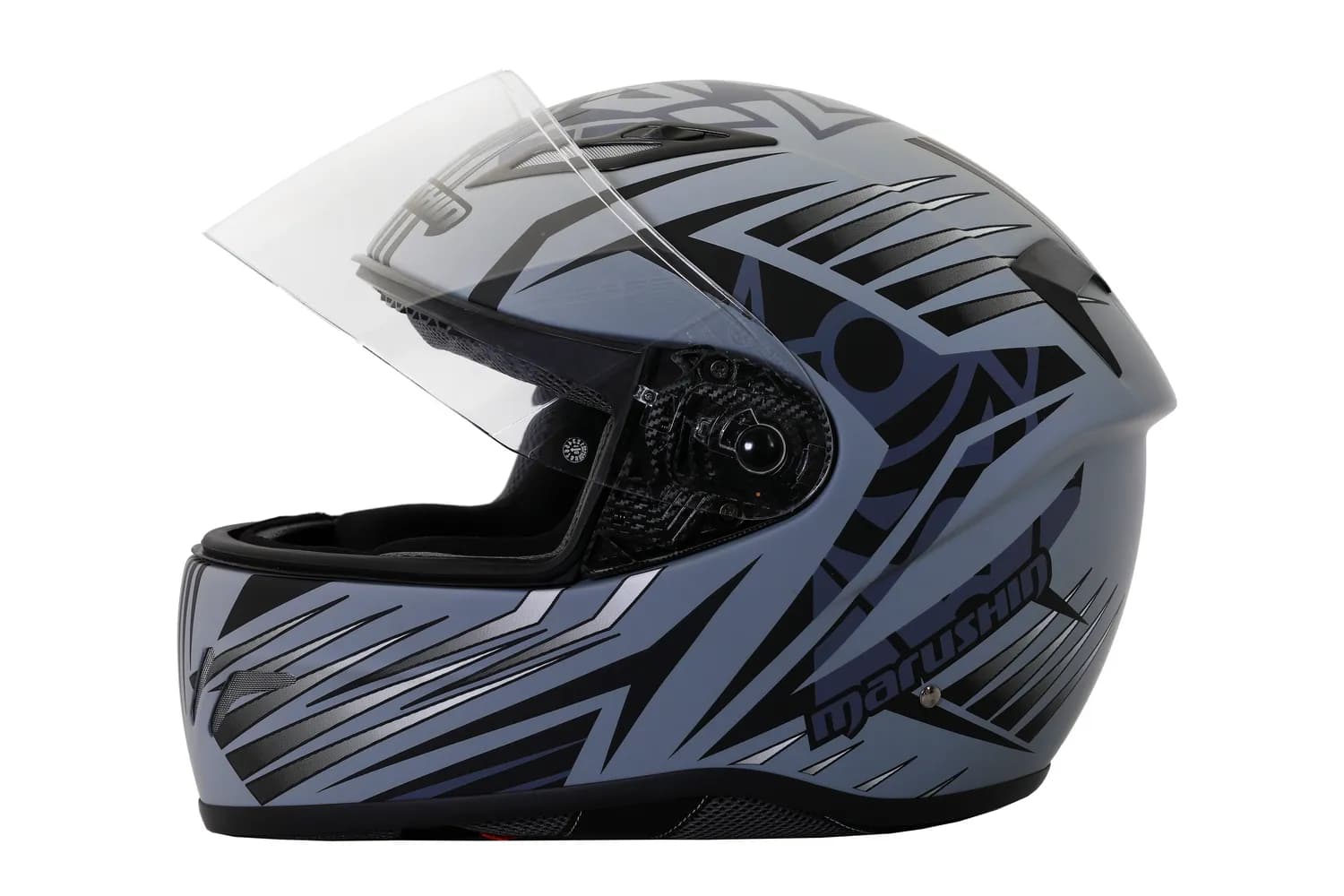 Marushin FullFace RS3, Samurai matt grey / black L