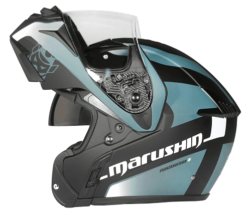 Marushin FlipUp M-410 Guardian black/grey/white XS