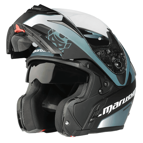 Marushin FlipUp M-410 Guardian black/grey/white XS