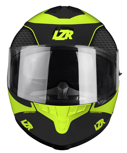 LZR FullFace FH3 Fighter Black - Yellow Fluo - Matt / M