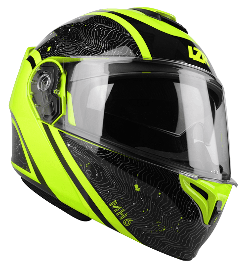 LZR FlipUp MH-6 - Light black/yellow fluo XL