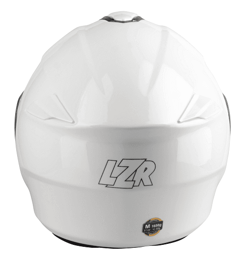 LZR FlipUp MH-6  white/glossy XXL