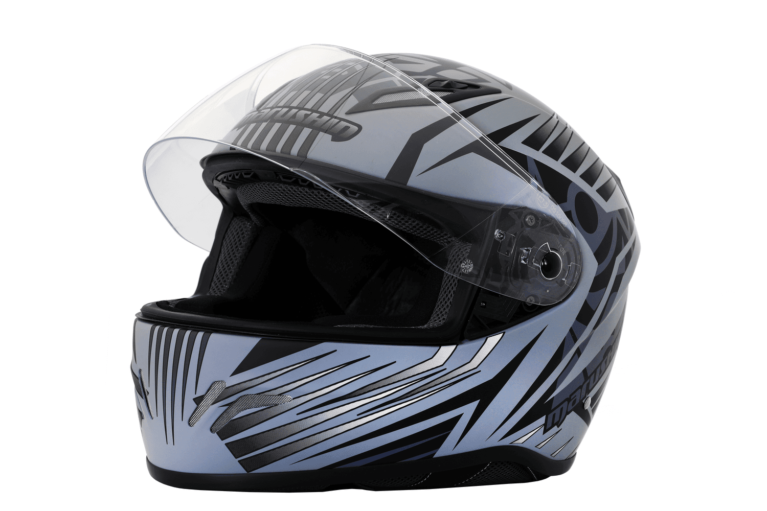 Marushin FullFace RS3, Samurai matt grey / black XXL
