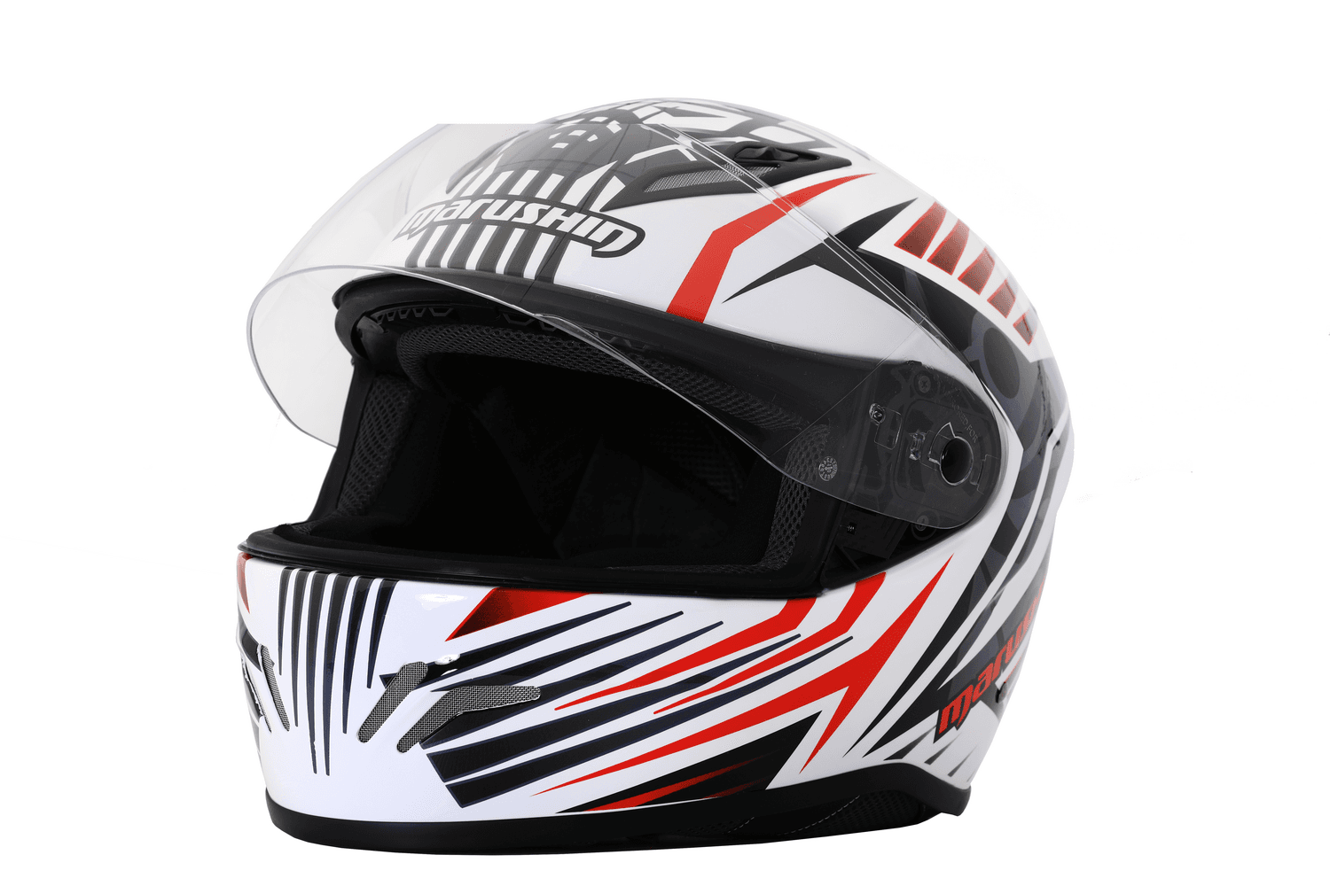 Marushin FullFace RS3, Samurai white / red XXL
