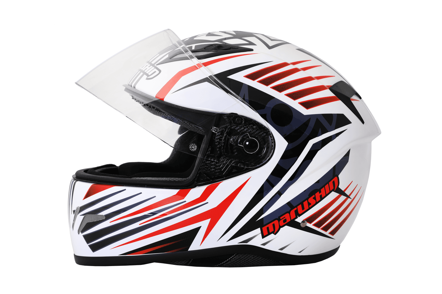 Marushin FullFace RS3, Samurai white / red XXL