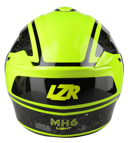 LZR FlipUp MH-6 - Light black/yellow fluo L
