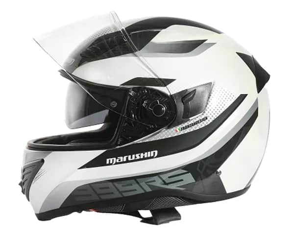 Marushin FullFace 999 RS Comfort, Space white/grey XL