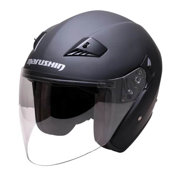 Marushin OpenFace M-610, matt black XXL