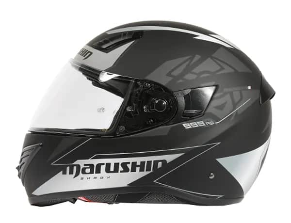 Marushin FullFace 999 RS Comfort, Shaox black/silver XXL