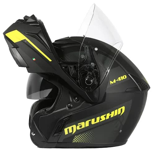 Marushin FlipUp M-410 Loop Black Fluo Yellow L