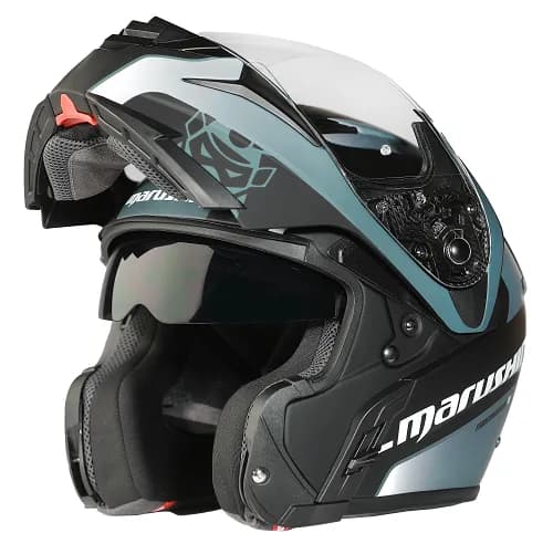 Marushin FlipUp M-410 Guardian black/grey/white XL